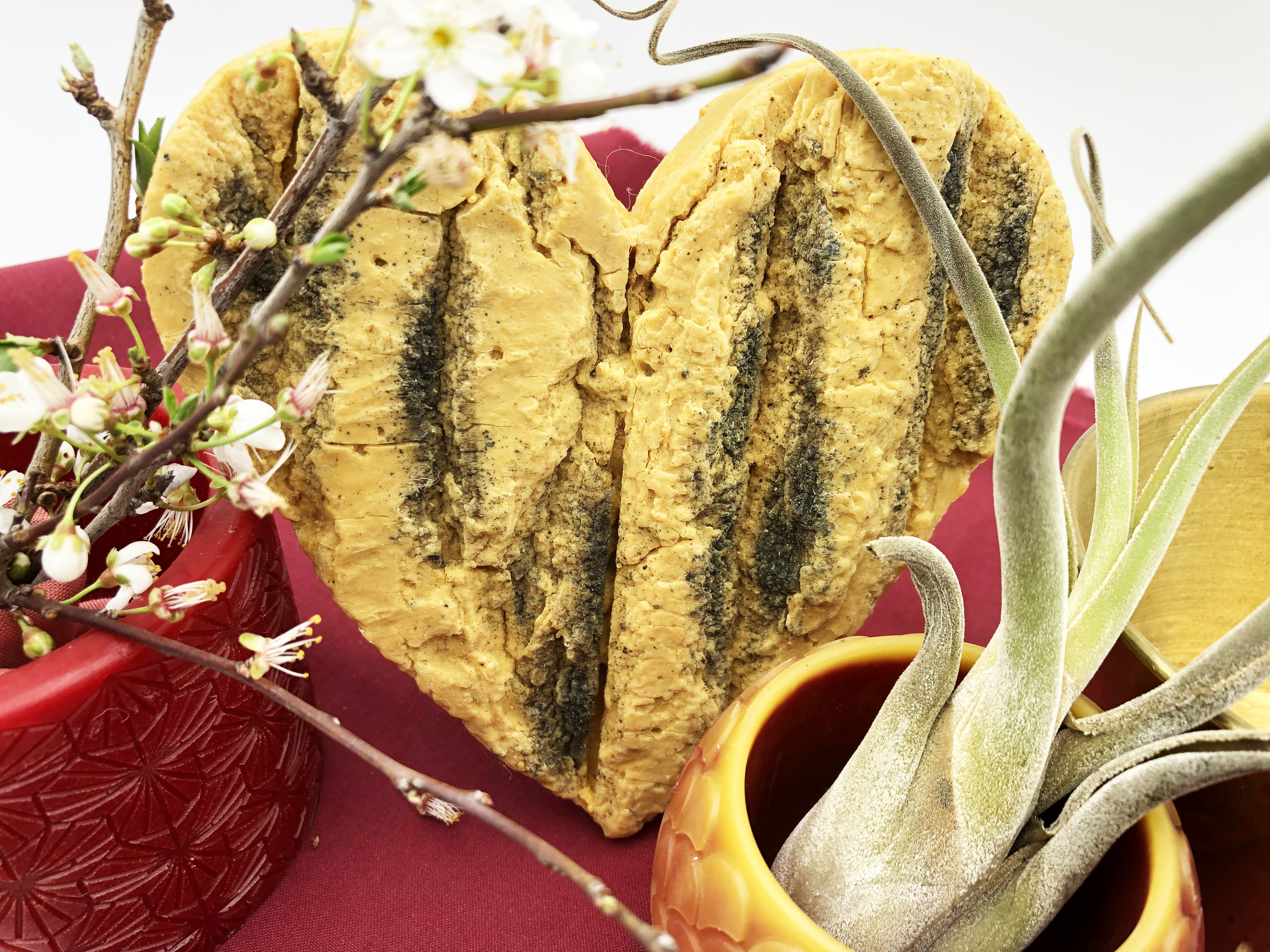 Coeur écorce en cire d'abeille BEILSENS